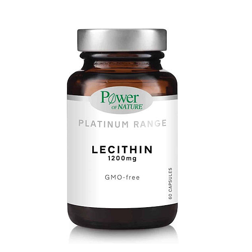 Power Of Nature Platinum Range Lecithin 1200mg 60 κάψουλες