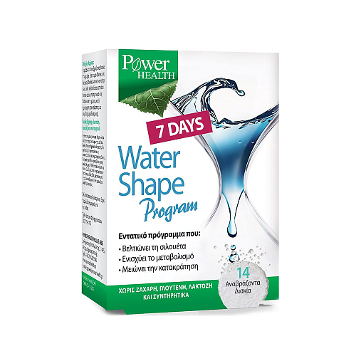 Power Health 7 Days Water Shape Program Συμπλήρωμα για Αδυνάτισμα 14 αναβράζοντα δισκία
