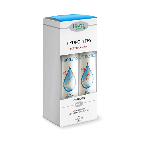 Power Of Nature Hydrolytes 2 x 20 αναβράζοντα δισκία