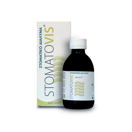 PharmaQ Stomatovis Mouthwash Στοματικό Διάλυμα για την Ουλίτιδα 200ml