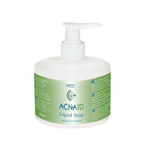 Boderm Acnaid Liquid Lotion Καθαρισμού Προσώπου για Ακνεϊκές Επιδερμίδες 300ml