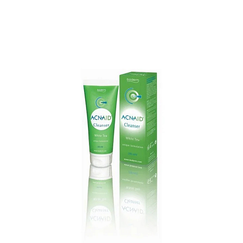 Boderm Acnaid Cleanser White Tea Γαλάκτωμα Καθαρισμού Προσώπου για Ακνεϊκές Επιδερμίδες 200ml