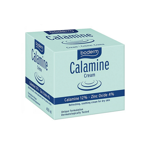 Boderm Calamine Ενυδατική Κρέμα Σώματος για Ξηρές Επιδερμίδες 100gr