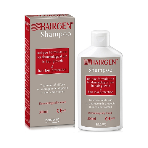 Boderm Hairgen Σαμπουάν κατά της Τριχόπτωσης για Όλους τους Τύπους Μαλλιών 300ml