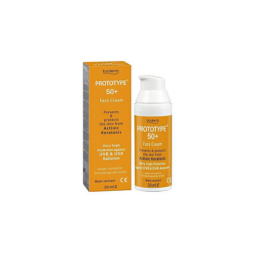 Boderm Prototype SPF50 Αντηλιακή Κρέμα 50ml