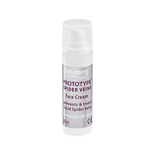 Boderm Prototype Spider Veins Κρέμα Προσώπου Ημέρας κατά των Ατελειών & της Ερυθρότητας με Υαλουρονικό Οξύ 30ml