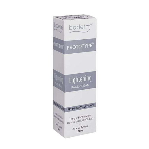 Boderm Prototype Lightening Κρέμα Προσώπου Ημέρας με SPF20 για Ατέλειες & Λεύκανση με Ρετινόλη & Υαλουρονικό Οξύ 30ml