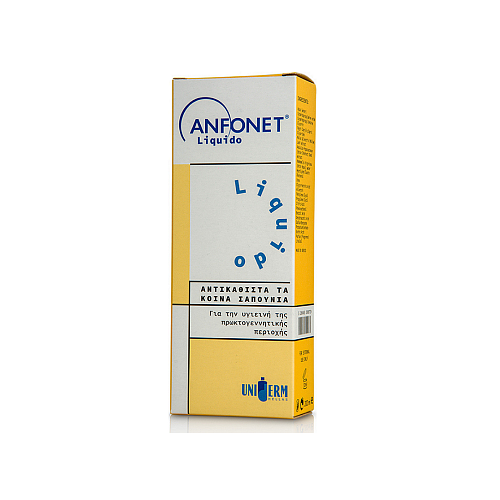 Anfoderm Anfonet Liquido Υγρό Καθαριστικό για Αιμορροΐδες 200ml