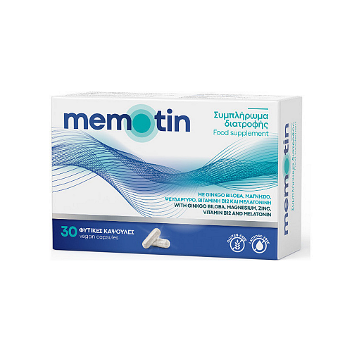 BioAxess Memotin Συμπλήρωμα για τον Ύπνο 30 φυτικές κάψουλες
