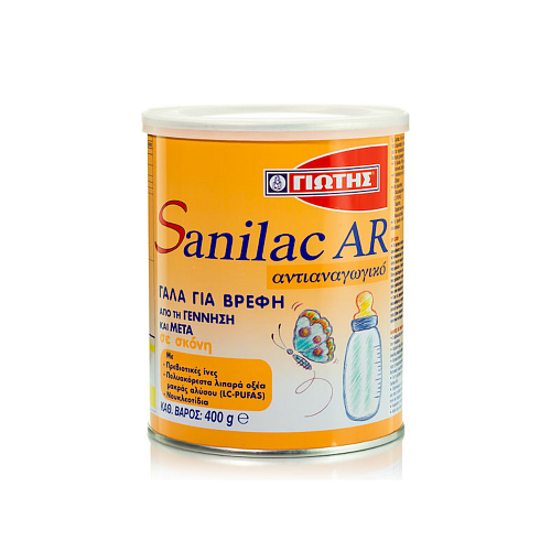 Γιώτης Αντιαναγωγικό Γάλα σε Σκόνη Sanilac AR για 0+ Μηνών 400gr