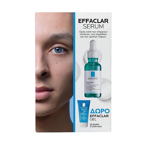 La Roche Posay Effaclar Σετ Περιποίησης για Καθαρισμό Προσώπου & Ενυδάτωση 2τμχ