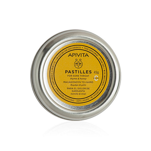 Apivita Pastilles για Παιδιά Χωρίς Ζάχαρη Μέλι & Θυμάρι 45gr
