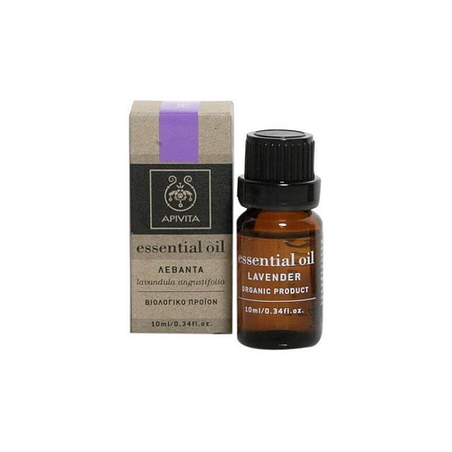 Apivita Lavender Essential Oil Βιολογικό Αιθέριο Έλαιο Λεβάντα 10ml