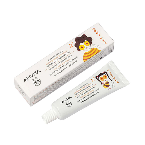Apivita Kids Care Toothpaste 2+ With Pomegranate & Propolis Παιδική Οδοντόκρεμα Με Ρόδι & Πρόπολη Από 2 Ετών, 50ml