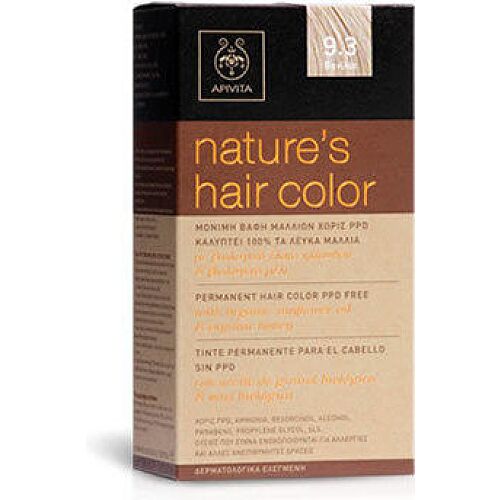 Apivita Nature's Hair Color Βαφή Μαλλιών Χωρίς Αμμωνία 9.3 Βανίλια 50ml