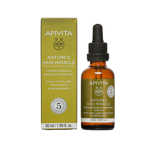 Apivita Nature’s Hair Miracle Λάδι Μαλλιών για Θρέψη κατά της Τριχόπτωσης 50ml