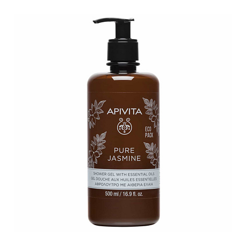 Apivita Pure Jasmine Αφρόλουτρο σε Gel Γιασεμί 500ml