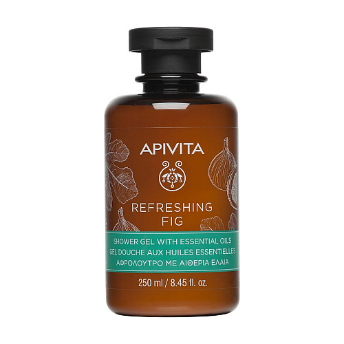 Apivita Refreshing Fig Αφρόλουτρο σε Gel με Αιθέρια Έλαια 250ml