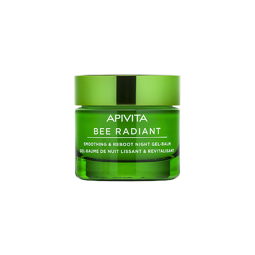 Apivita Bee Radiant Balm Προσώπου Νυκτός για Ενυδάτωση & Αντιγήρανση με Υαλουρονικό Οξύ 50ml