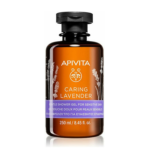 Apivita Caring Lavender Αφρόλουτρο σε Gel Λεβάντα 250ml