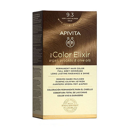 Apivita My Color Elixir Βαφή Μαλλιών Χωρίς Αμμωνία 9.3 Ξανθό Πολύ Ανοιχτό Χρυσό 50ml