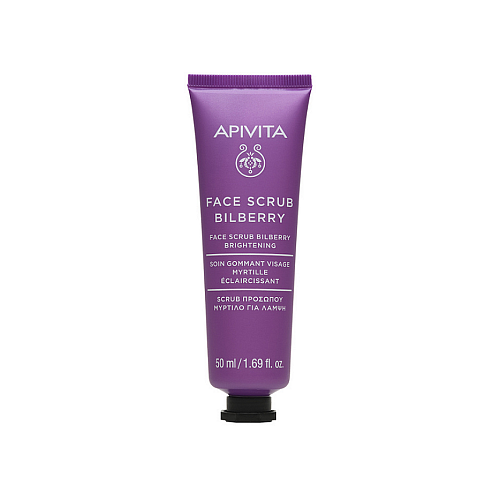 Apivita Bilberry Scrub Προσώπου 50ml