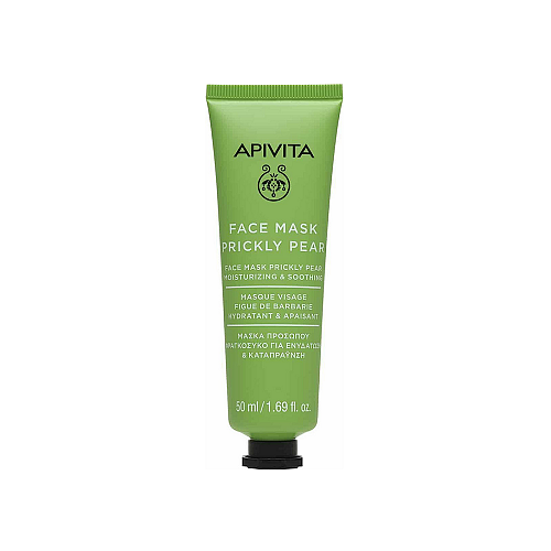 Apivita Face Mask Prickly Pear Μάσκα Ομορφιάς Προσώπου για Ενυδάτωση 50ml
