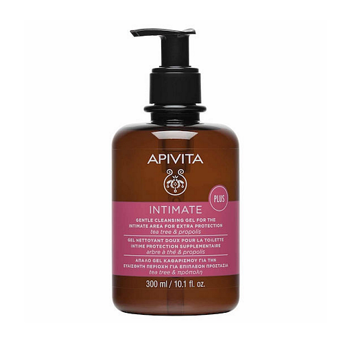Apivita Intimate Plus Gentle Cleansing Gel Ευαίσθητης Περιοχής