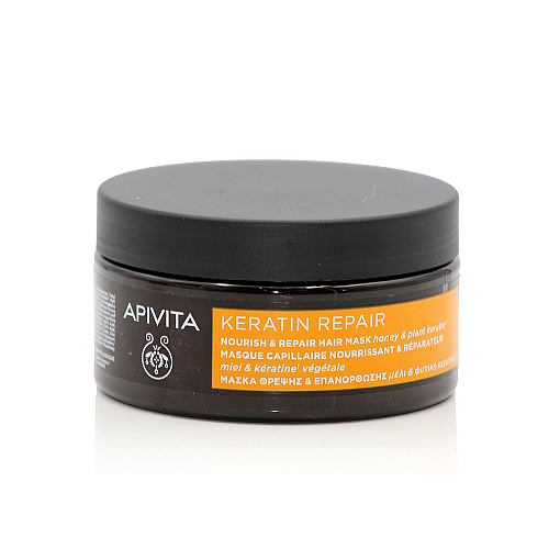 Apivita Keratin Repair Μάσκα Μαλλιών για Επανόρθωση με Κερατίνη & Aloe Vera 200ml
