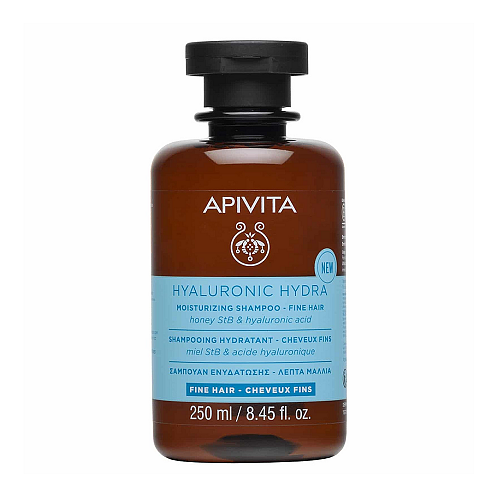 Apivita Hyaluronic Hydra Σαμπουάν Ενυδάτωσης για Λεπτά Μαλλιά 250ml