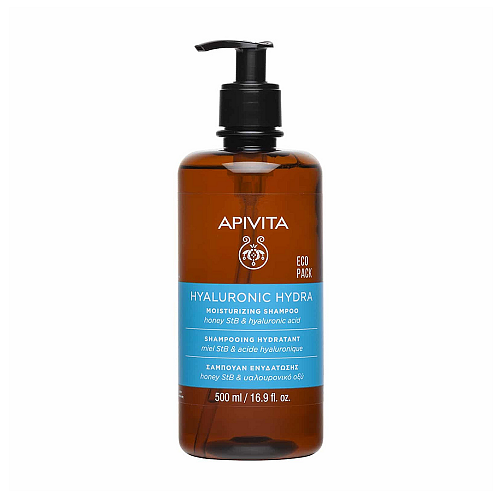 Apivita Hyaluronic Hydra Σαμπουάν Ενυδάτωσης 500ml
