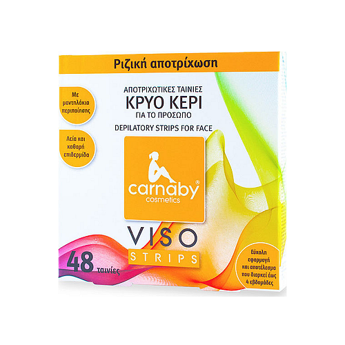 Carnaby Viso Ταινίες Αποτρίχωσης για το Πρόσωπο 48τμχ