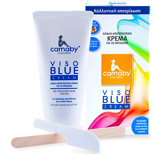 Carnaby Viso Blue Κρέμα Αποτρίχωσης Προσώπου 60ml