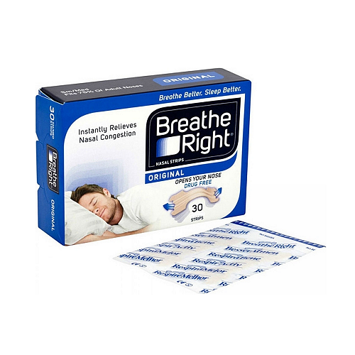 Breathe Right Original Ρινικές Ταινίες Medium 30τμχ