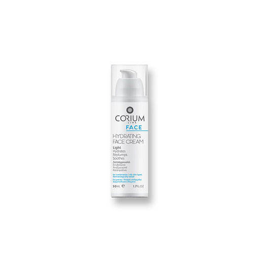 Corium Line Light 24ωρη Ενυδατική Κρέμα Προσώπου Ημέρας κατά της Ακμής με Aloe Vera 50ml