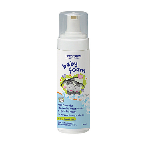Frezyderm Baby Foam με Χαμομήλι 150ml με Αντλία