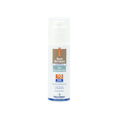 Frezyderm Sun Screen Tan Accelerator Αντηλιακή Λοσιόν για το Σώμα SPF10 150ml