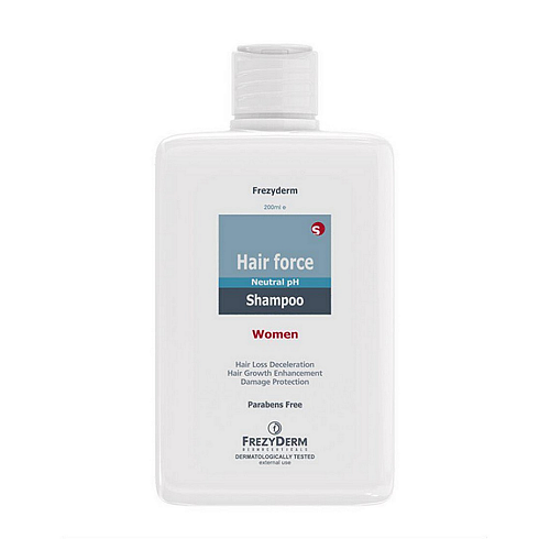 Frezyderm Hair Force Women Σαμπουάν κατά της Τριχόπτωσης για Όλους τους Τύπους Μαλλιών 200ml