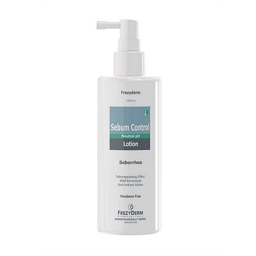 Frezyderm Sebum Control Lotion Μαλλιών κατά της Λιπαρότητας Seborrhea 100ml