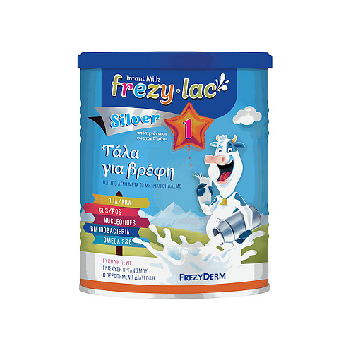 Frezyderm Γάλα σε Σκόνη Frezylac Silver 1 για 0+ Μηνών 400gr