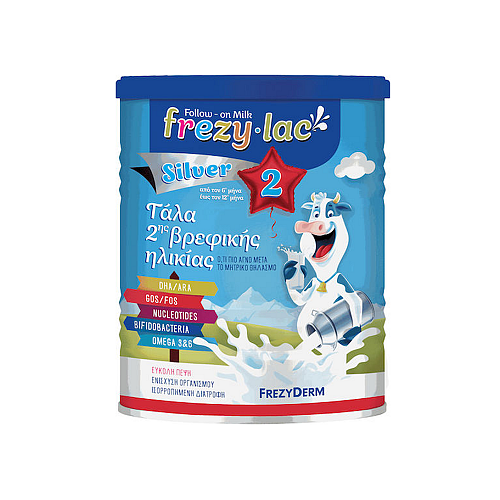 Frezyderm Γάλα σε Σκόνη Frezylac Silver 2 για 6+ Μηνών 400gr