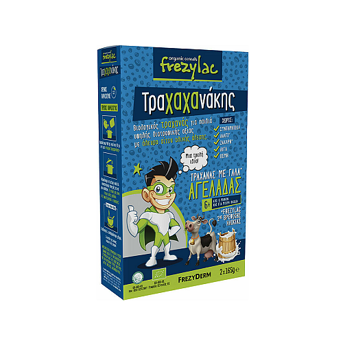 Frezyderm Βρεφικό Γεύμα Frezylac Τραχαχανάκης Τραχάνας με Γάλα Αγελάδας 330gr για 6+ Μηνών