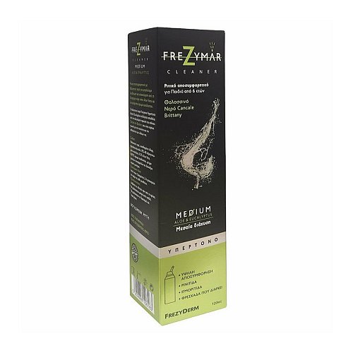 Frezyderm Frezymar Cleaner Medium Aloe & Eucalyptus από 6 Ετών Ρινικό Σπρέι με Θαλασσινό Νερό για Όλη την Οικογένεια 120ml