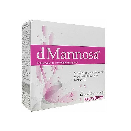 Frezyderm dMannosa Ειδικό Συμπλήρωμα Διατροφής 14 φακελίσκοι