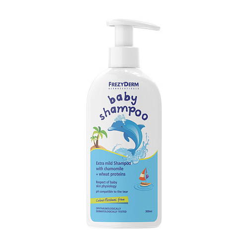 Frezyderm Baby Shampoo με Χαμομήλι 300ml με Αντλία