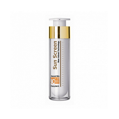 Frezyderm Sun Screen Velvet Αδιάβροχη Αντηλιακή Κρέμα Προσώπου SPF30 50ml