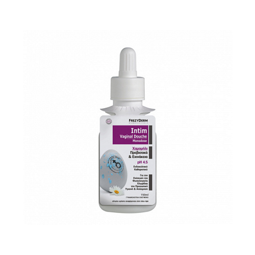 Frezyderm Intim Vaginal Douche Χαμομήλι pH 4.5 Υγρό Καθαρισμού για την Ευαίσθητη Περιοχή με Χαμομήλι & Πρεβιοτικά 150ml