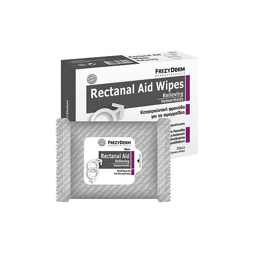 Frezyderm Rectanal Aid Μαντηλάκια για Αιμορροΐδες 20τμχ