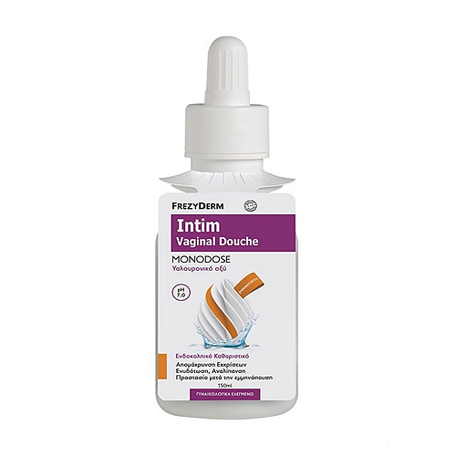 Frezyderm Intim Vaginal Douche Monodose Ph7.0 Υαλουρονικό Οξύ Ενδοκολπικό Καθαριστικό 150ml