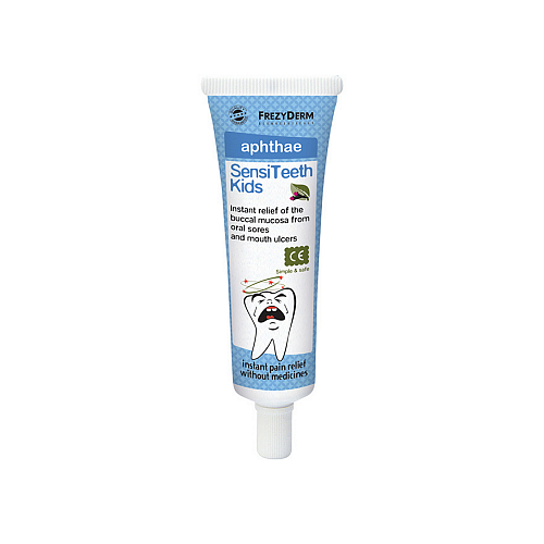 Frezyderm SensiTeeth Kids Aphthae Gel Προϊόν για Ανακούφιση Ούλων , Άφθες & Στοματικά Έλκη 25ml